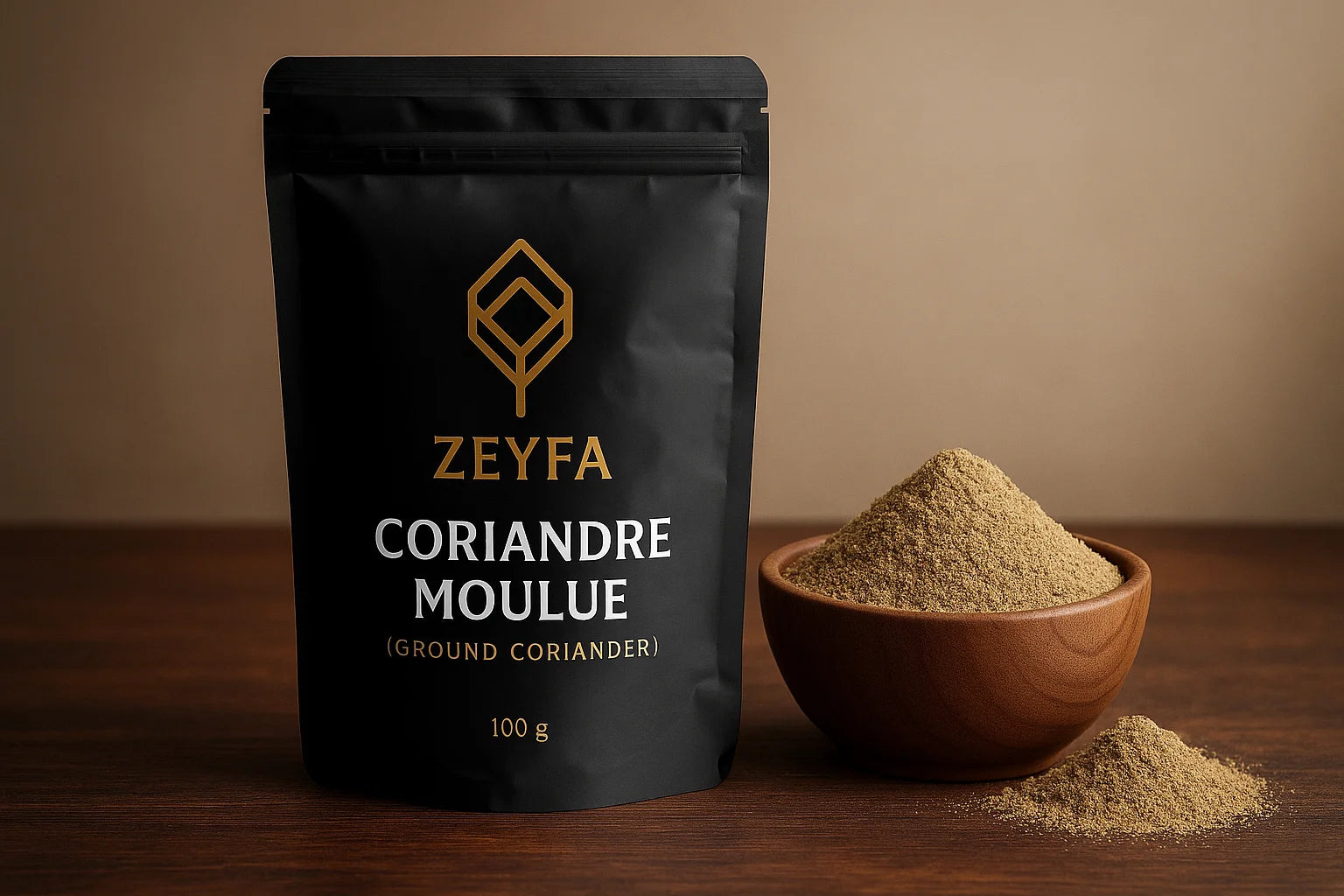 🌿Coriandre Moulue – Zeyfa Spices (100g)